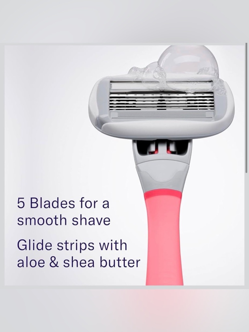 Flamingo Shaving Razor Set, Pink (NEW) - Picture 3 of 9
